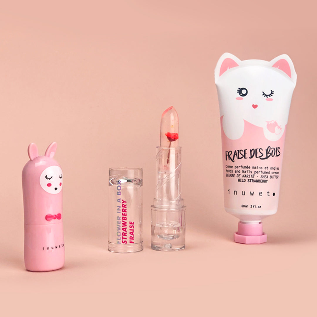 COMING SOON Inuwet Magischer PH-Lippenstift pink Strawberry