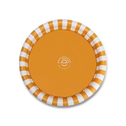 Planschbecken Kleinkind Ø95 cm gelb weiß Flow