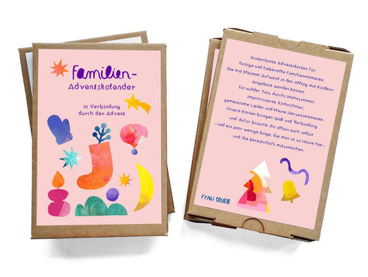 Adventskalender-Karten – Familienadventskalender für besondere Momente