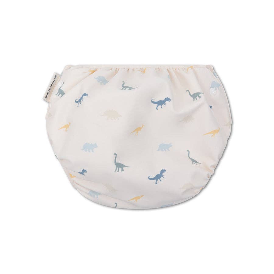 Couche de bain lavable multicolore DINO