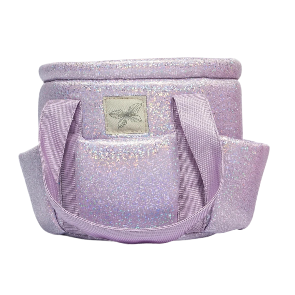 Putztasche – Lila Glitzer (ohne Inhalt) | Steckenpferd Zubehör