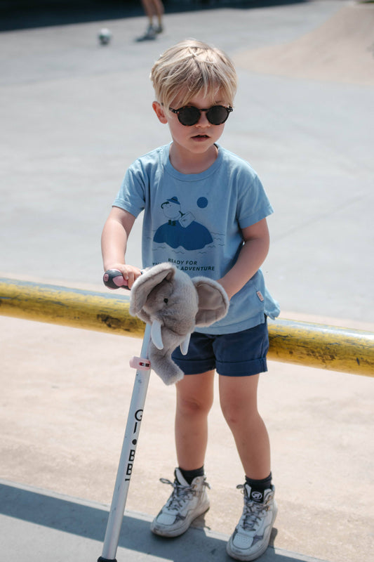 Tierischer Lenkerfreund – Elefant für Roller/Fahrrad