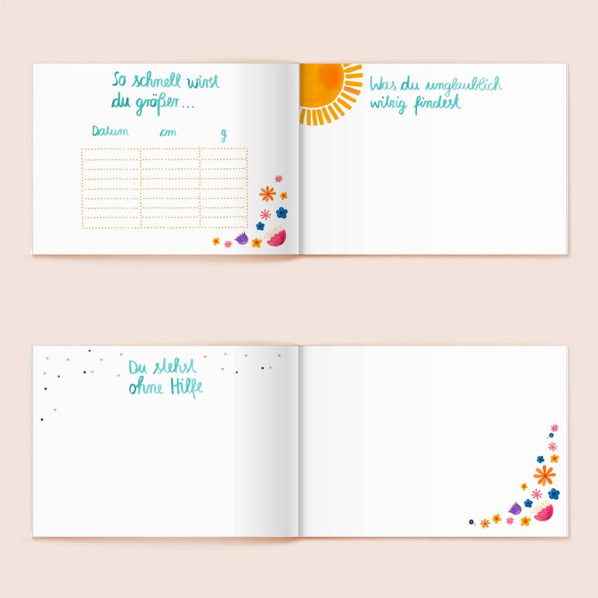Babytagebuch Hardcover WELCOME