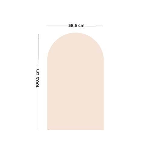 Magnetic board 1mx58cm ROSÉ-BEIGE ARCH