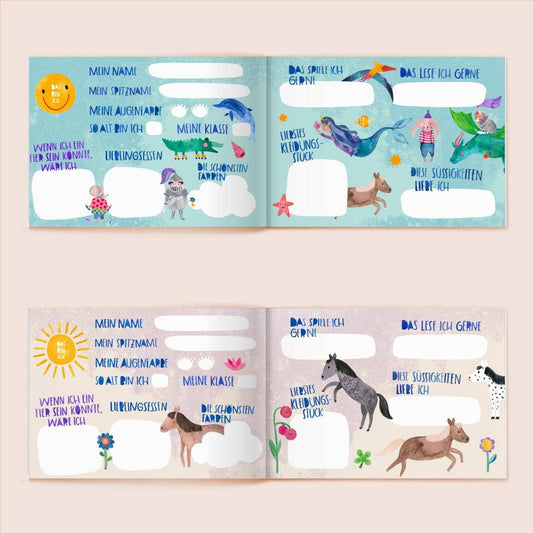 Freundebuch Hardcover Schule