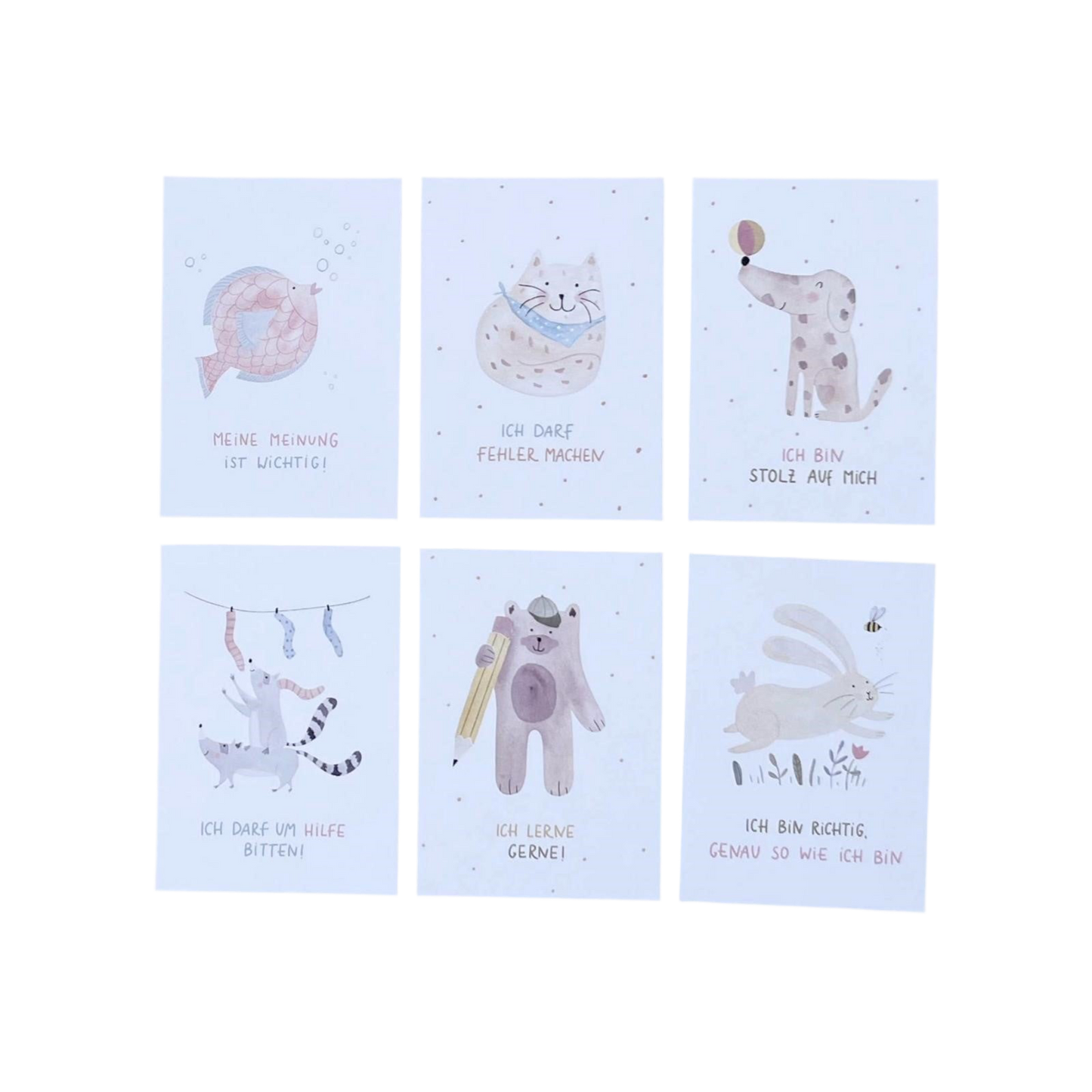 Affirmation cards for children