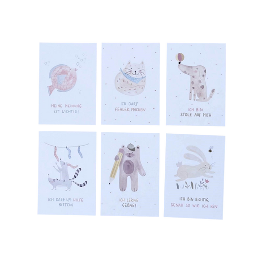Affirmationskarten für Kinder