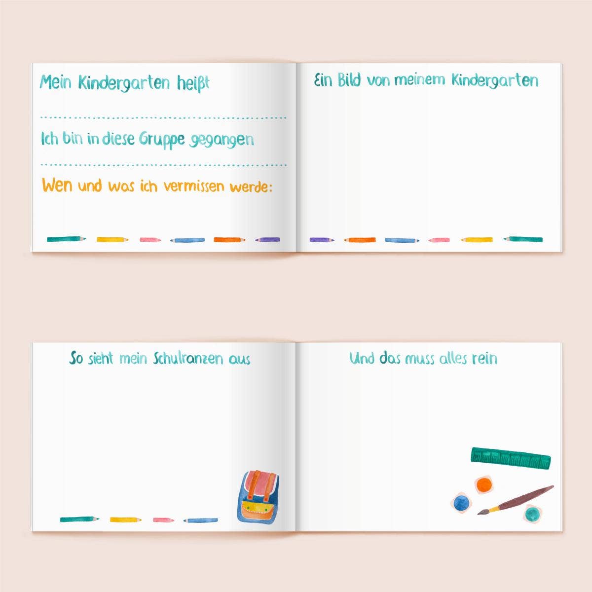 Buch Softcover MEIN ERSTES SCHULJAHR