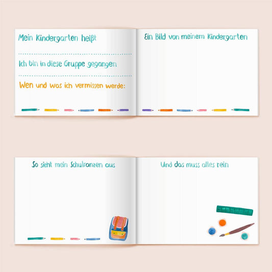 Buch Softcover Mein erstes Schuljahr