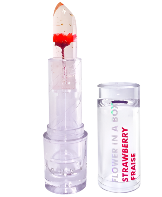 Magischer PH-Kinder-Lippenstift Flower in a Box – pink Strawberry
