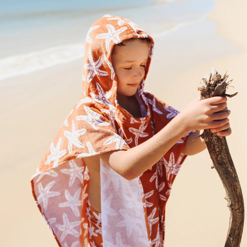 Swim Essentials | Seastar | Oranger Strand Poncho 65 x 65 cm