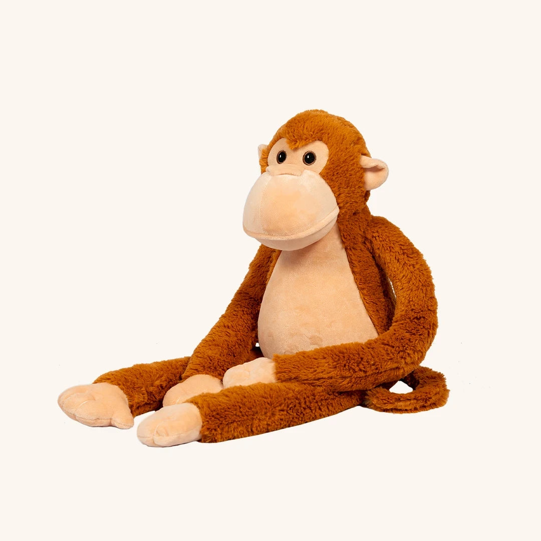Weighted plush monkey large 1.8 kg - loyal security friend