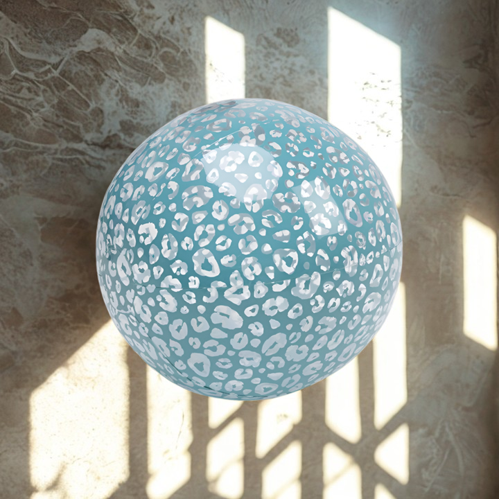 Boule d'eau Ø 51 cm PANTHÈRE TRANSPARENTE