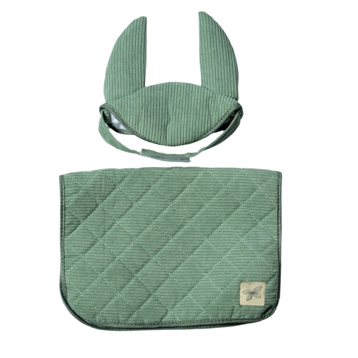 Tapis de selle et abri Hobbyhorse | Cordon vert