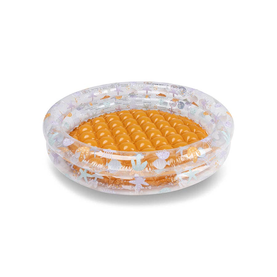 Pataugeoire enfant Ø95cm transparente-dorée SEALIFE