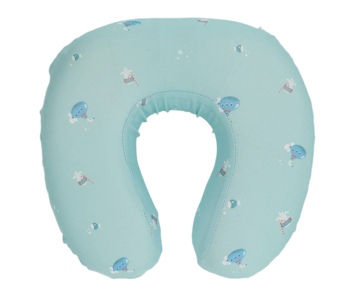 Oreiller de voyage pour enfants sous-marin