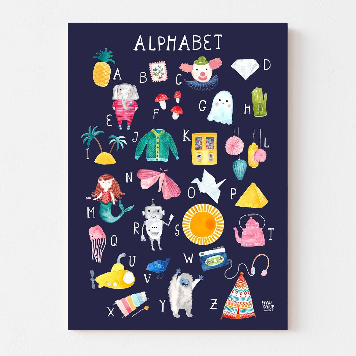 ABC Poster SCHÖNE DINGE