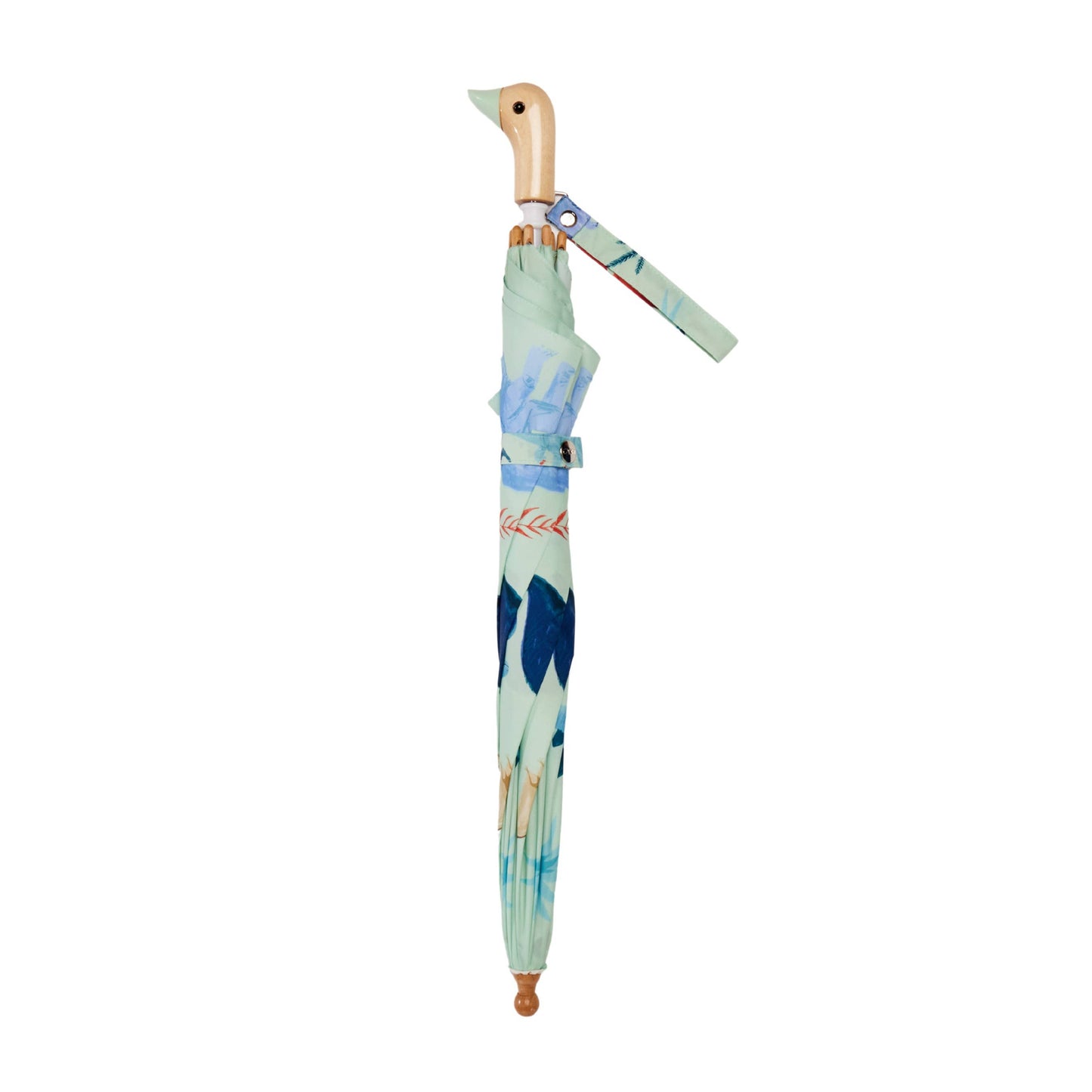 COMING SOON! Limited Edition Meri Meri Dinosaur Kingdom Kids Umbrella: Blue