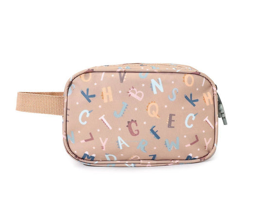 Kulturbeutel Buchstaben