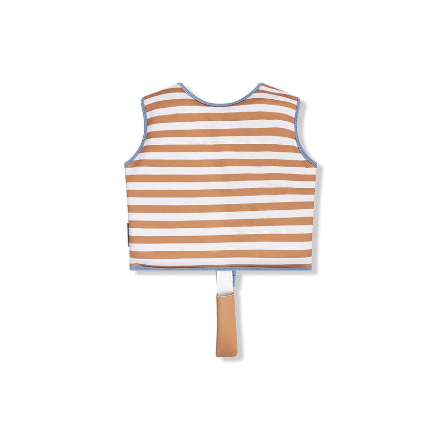 Schwimmweste braun weiß 3-6 Jahre SOFTLINES