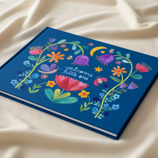 Babytagebuch *Welcome little one* Hardcover