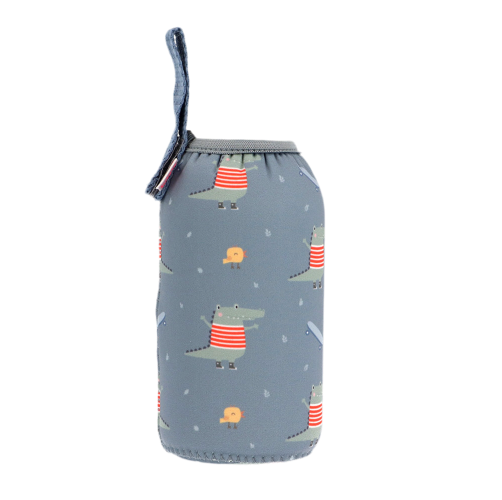 Flaschenhülle 500ml KROKODIL