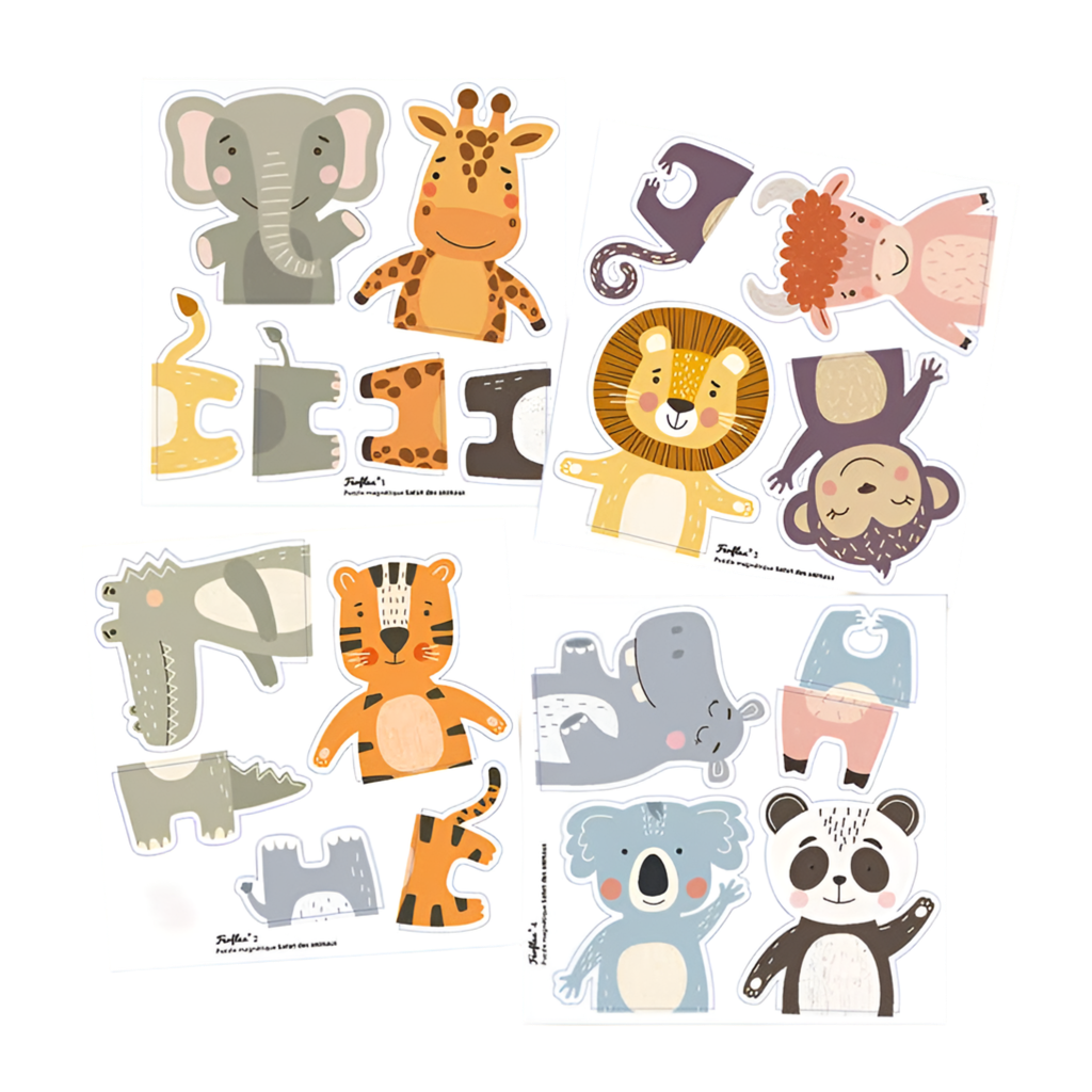COMING SOON Magnetpuzzle Tiersafari – spielerisch entdecken, kombinieren & lernen