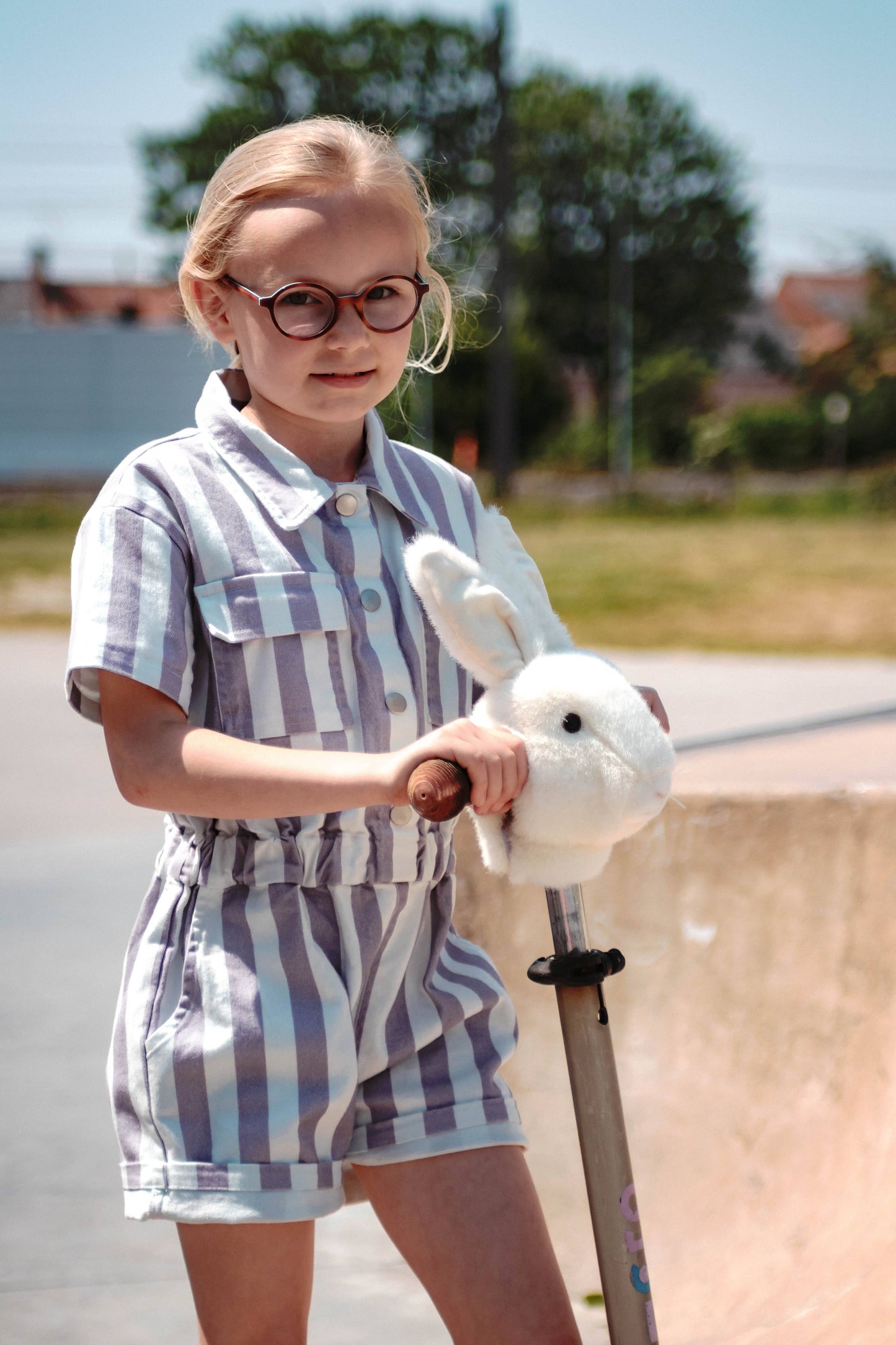 Tierischer Lenkerfreund – Hase für Roller/Fahrrad