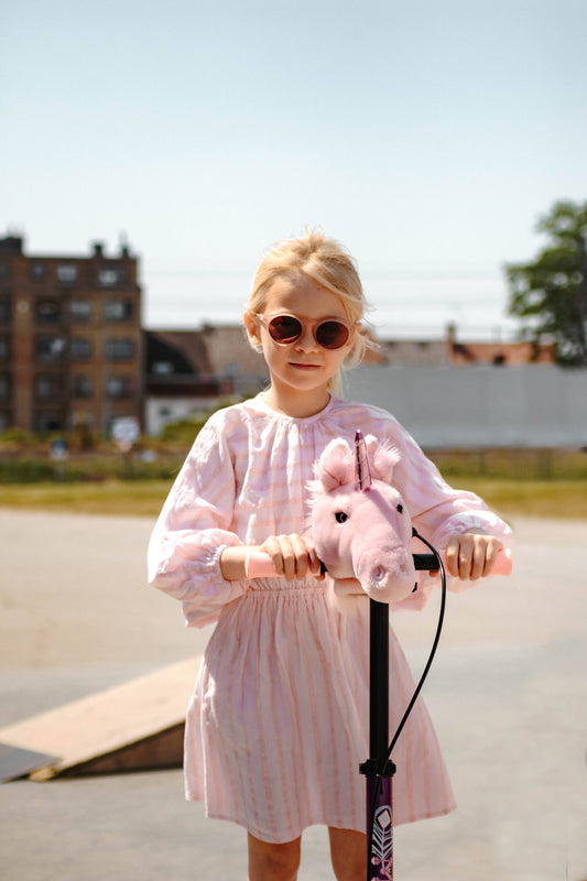 Tierischer Lenkerfreund – Einhorn für Roller/Fahrrad