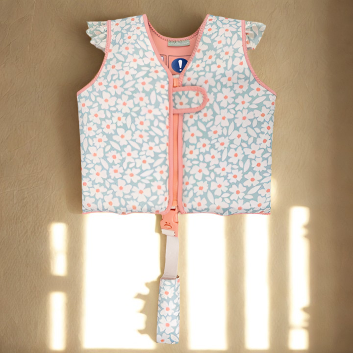 Schwimmweste blau rosa 3-6 Jahre FLORISH