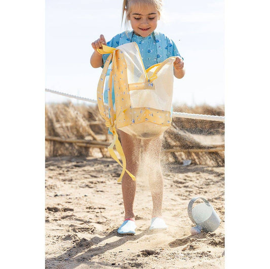 Kinderrucksack Anti-Sand burgunder-rosé Toucan