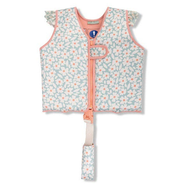 Schwimmweste blau rosa 3-6 Jahre FLORISH