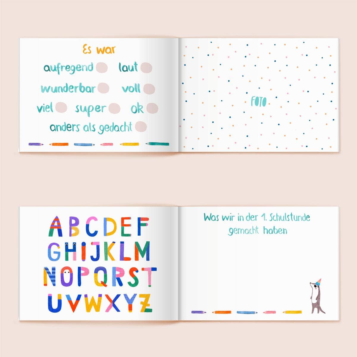 Buch Softcover MEIN ERSTES SCHULJAHR