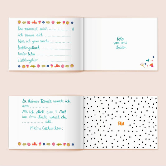 Erinnerungsbuch Softcover Meine Tante und ich