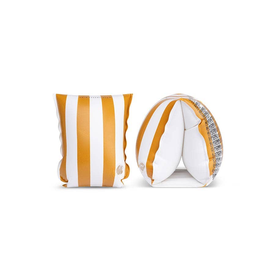 Ailes de natation marron-blanc 2-6 ans LIGNES SOUPLES