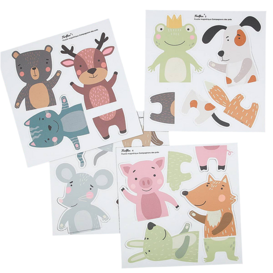 Magnetpuzzle Tiere – entdecke, kombiniere & erfinde deine eigene Tierwelt