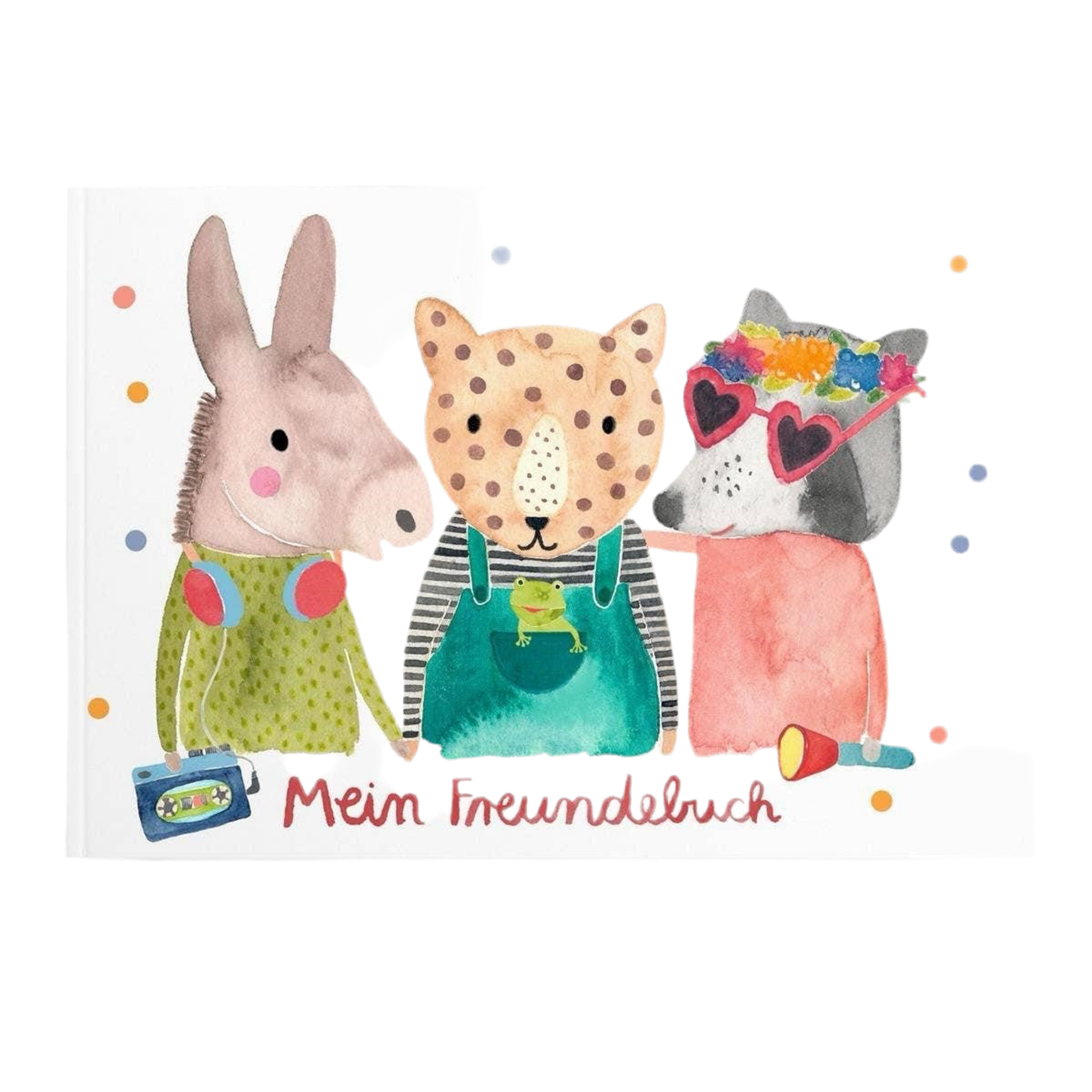 Freundebuch Softcover TIERKINDER