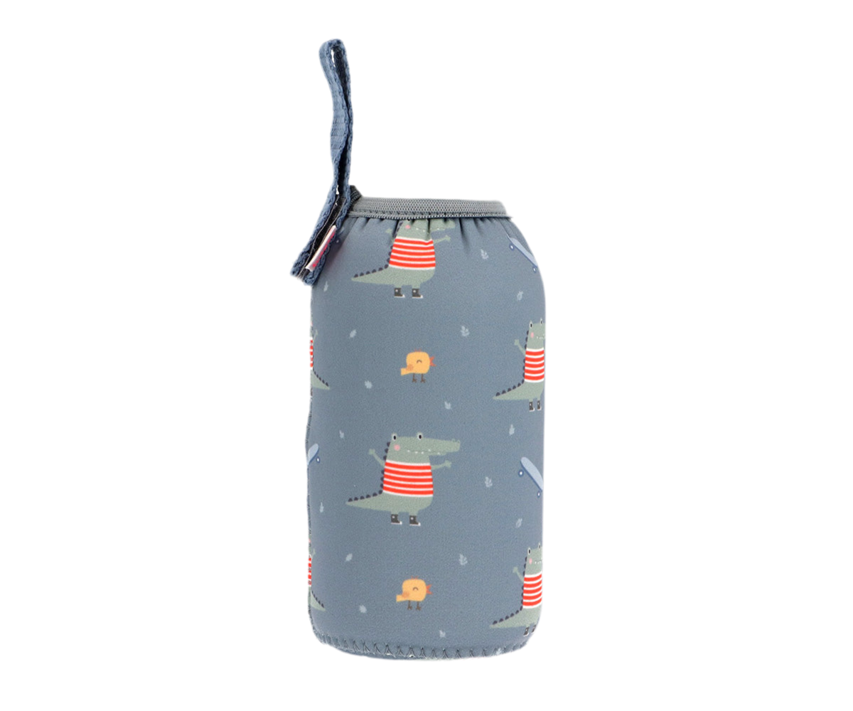 Flaschenhülle 500ml KROKODIL