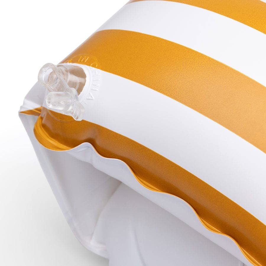 Ailes de natation marron-blanc 2-6 ans LIGNES SOUPLES