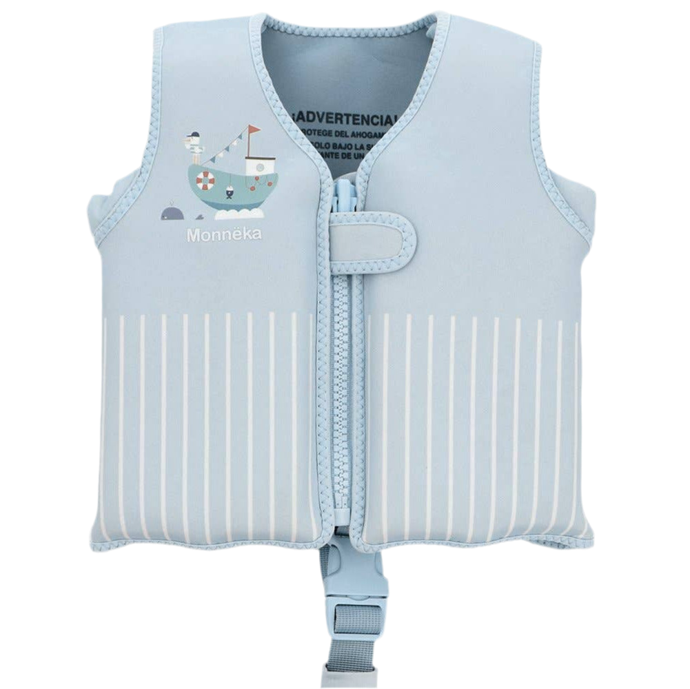 Gilet de sauvetage bleu clair 1-2 ans BATEAU DE PÊCHE