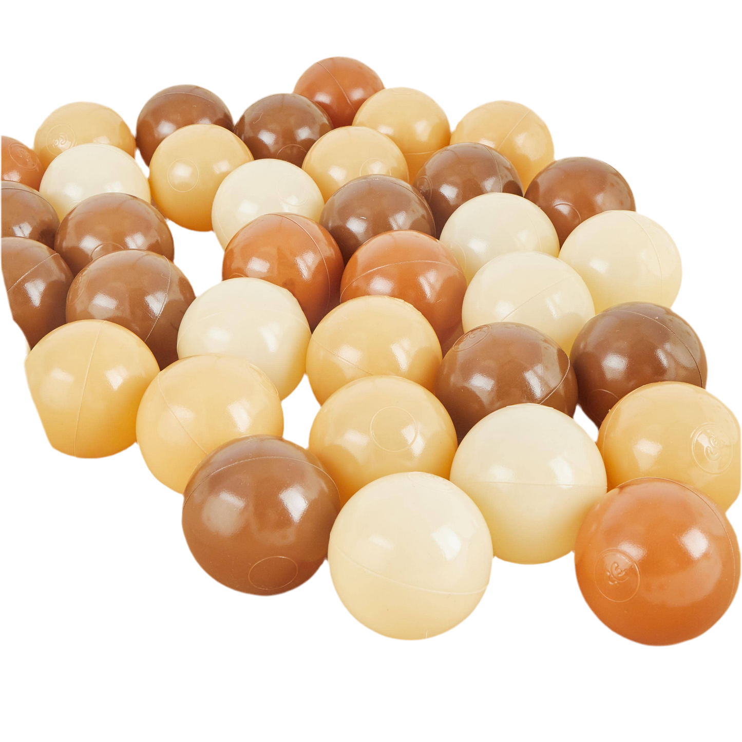 Bälle für Bällebad 100 Stück CHOCOLATE