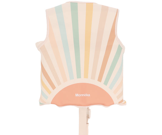 Schwimmweste beige-rosé-pastell 1-2 Jahre Starlight