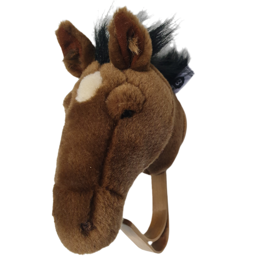 Kleiderhaken braunes Pferd