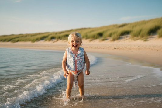 Blue and pink life vest for 2-3 years *Florish*