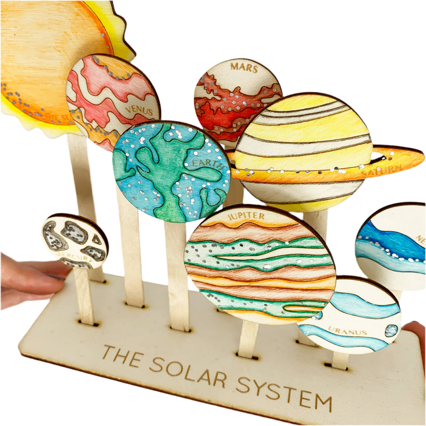 Bastelset *Sonnensystem*– Kreatives Astronomie-Abenteuer für Kinder