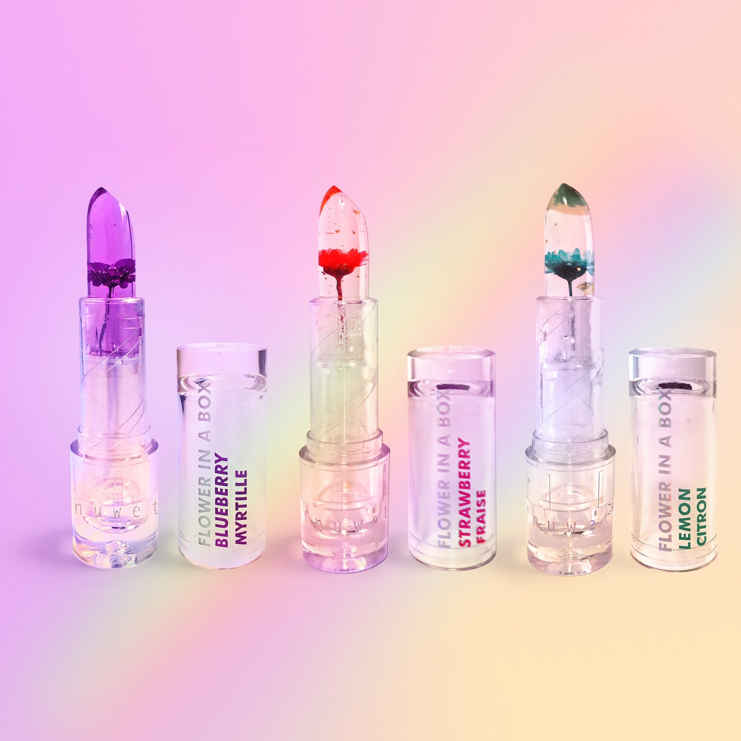 COMING SOON Inuwet Magischer PH-Lippenstift pink Strawberry