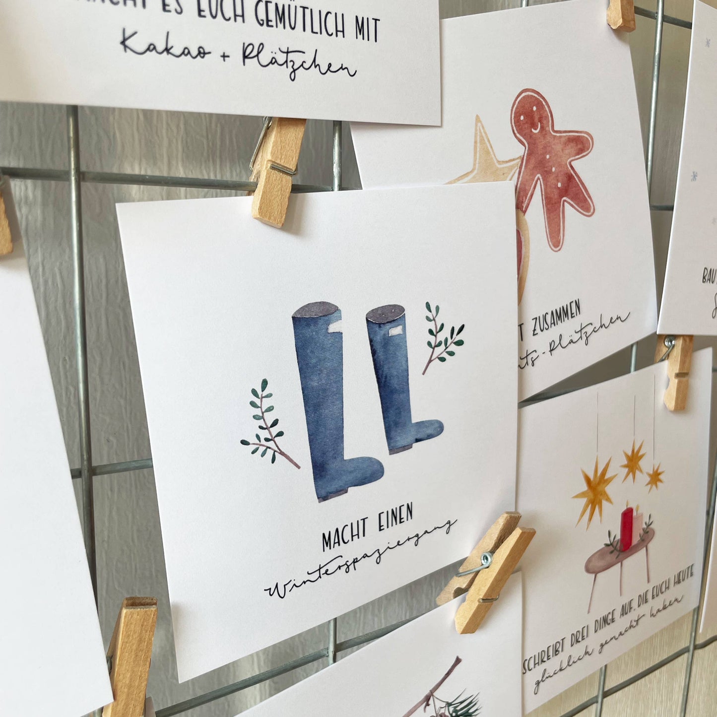 Adventskalender „Gemeinsame Zeit“ – Erinnerungen statt Dinge