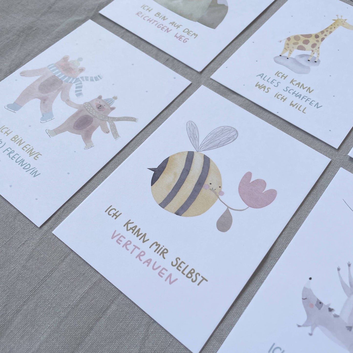 Affirmationskarten für Kinder