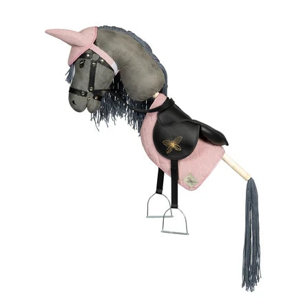 Tapis de selle et abri Hobbyhorse | Cordon rose