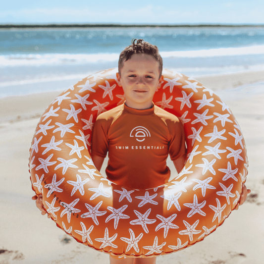 Schwimmring Ø 55 cm orange 3-6 Jahre Seastars